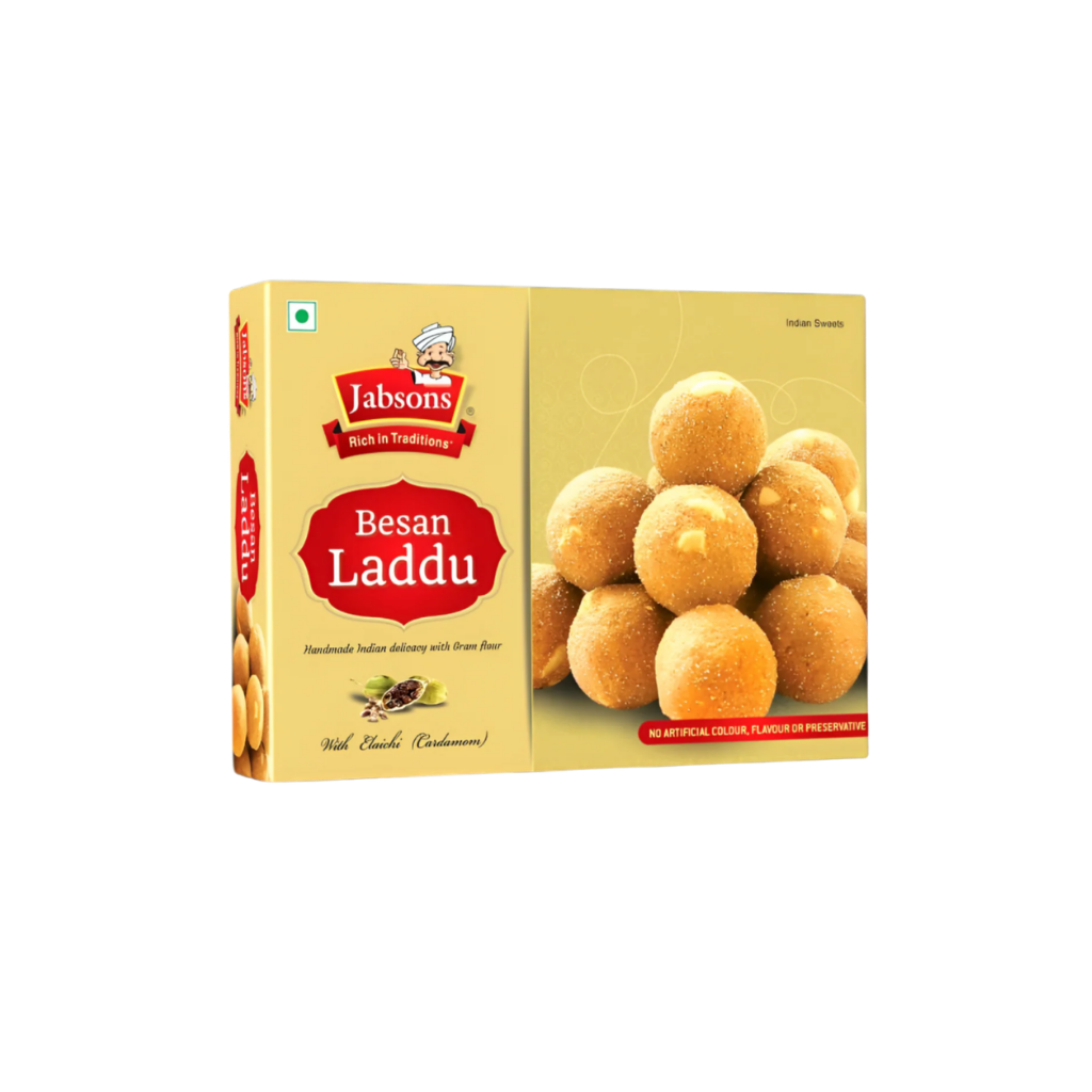 Jabsons Besan Laddu 400 g buy online USA - 1